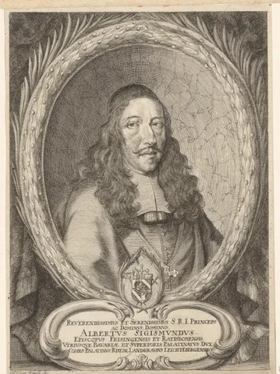 Portret van Albert Sigmund von Beieren