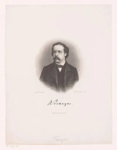 Portret van Albert Träger