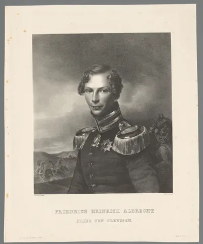 Portret van Albert van Pruisen