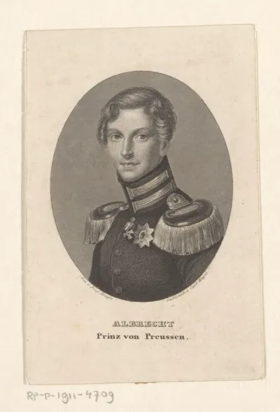 Portret van Albert van Pruissen