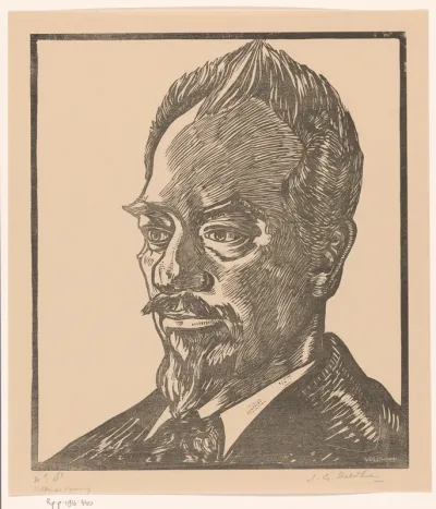 Portret van Albert Verwey