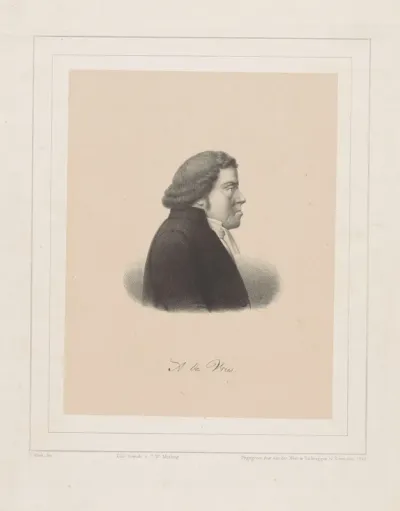 Portret van Albertus de Vries