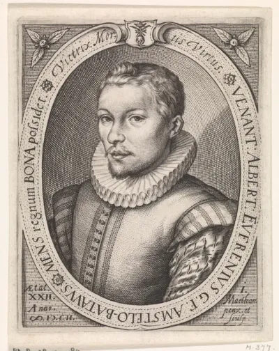Portret van Albertus Eufrenius