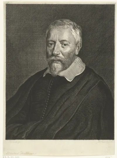 Portret van Albertus Huttenus