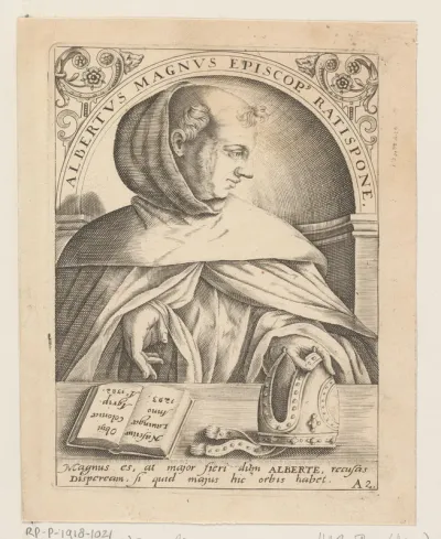 Portret van Albertus Magnus