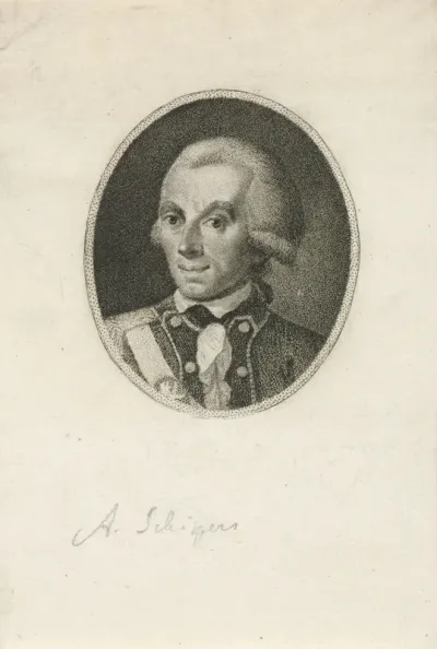 Portret van Albertus Schippers
