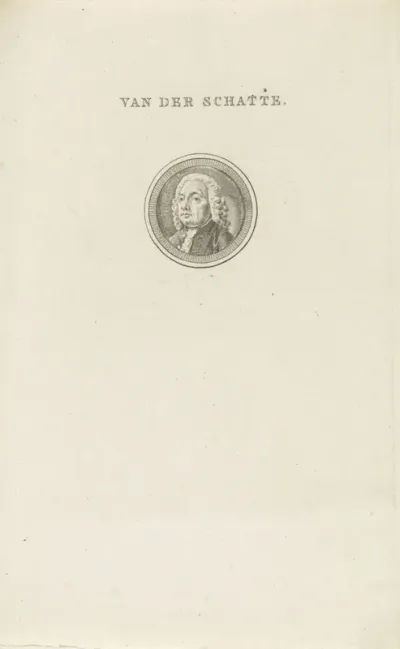 Portret van Albertus van der Schatte
