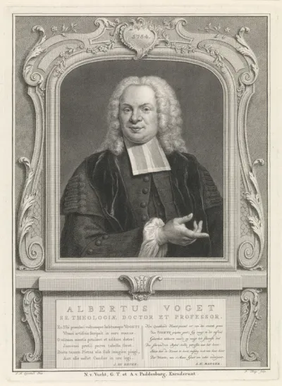 Portret van Albertus Voget