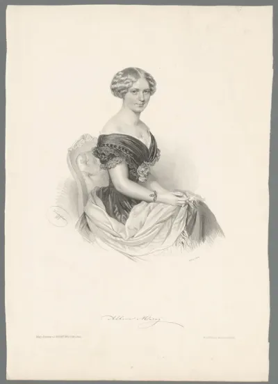 Portret van Albina Maray