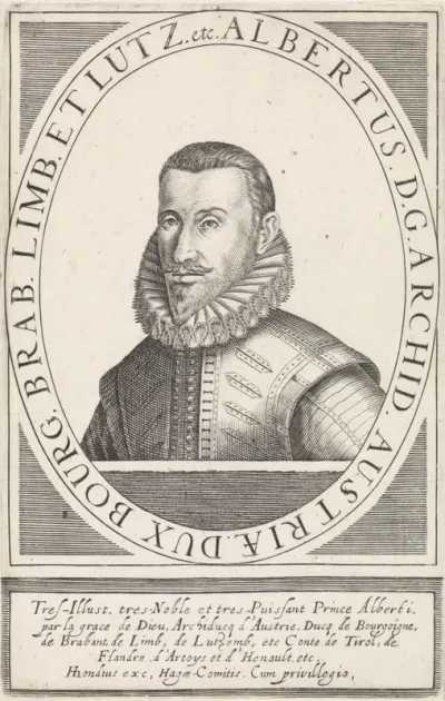 Portret van Albrecht, aartshertog van Oostenrijk