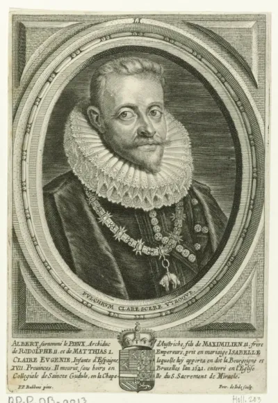 Portret van Albrecht, aartshertog van Oostenrijk