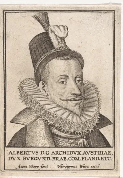 Portret van Albrecht, aartshertog van Oostenrijk
