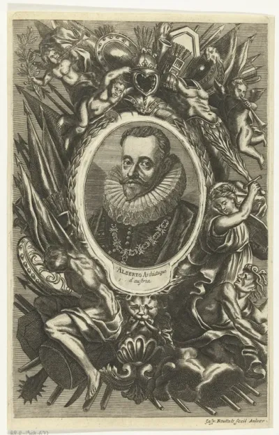 Portret van Albrecht, aartshertog van Oostenrijk
