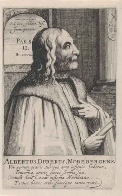 Portret van Albrecht Dürer