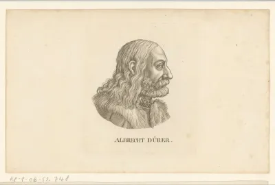 Portret van Albrecht Dürer
