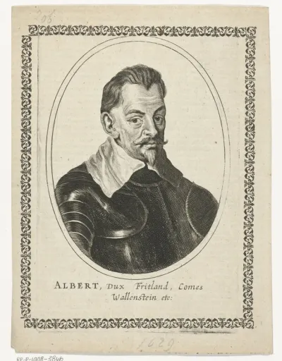Portret van Albrecht, hertog van Friedland
