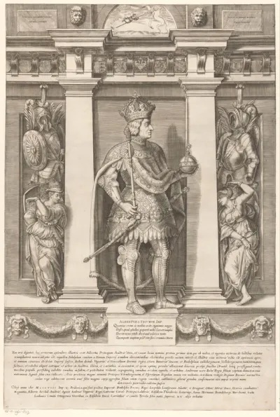 Portret van Albrecht I van Habsburg, Rooms-Duits koning