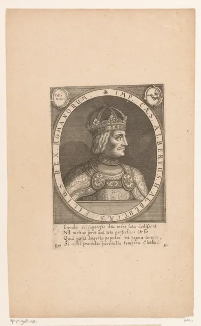 Portret van Albrecht II van Habsburg