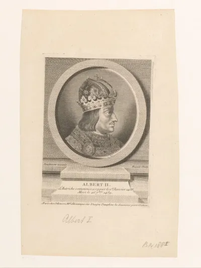 Portret van Albrecht II