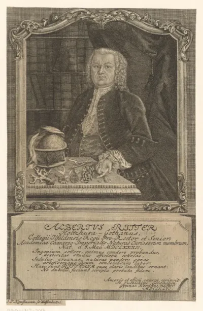 Portret van Albrecht Ritter