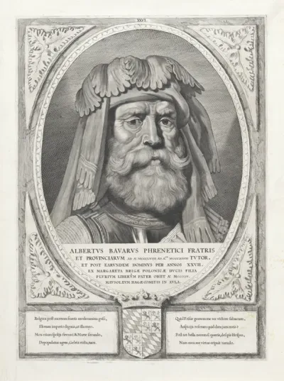Portret van Albrecht van Beieren