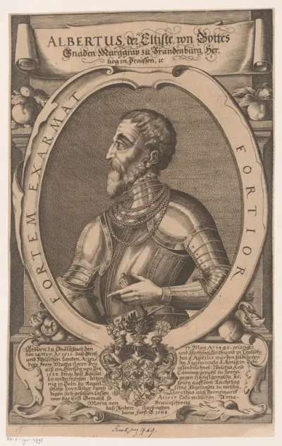 Portret van Albrecht van Pruisen