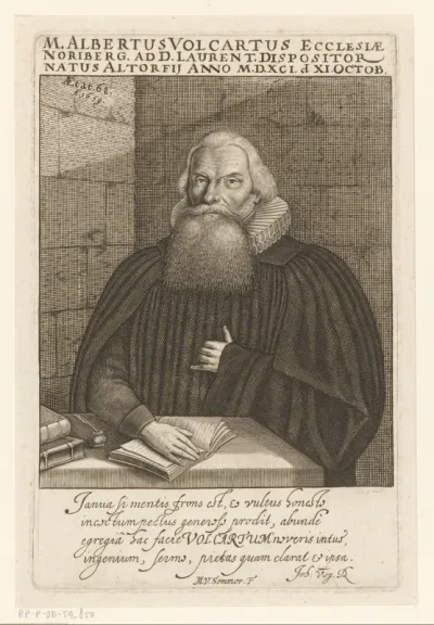 Portret van Albrecht Volcart