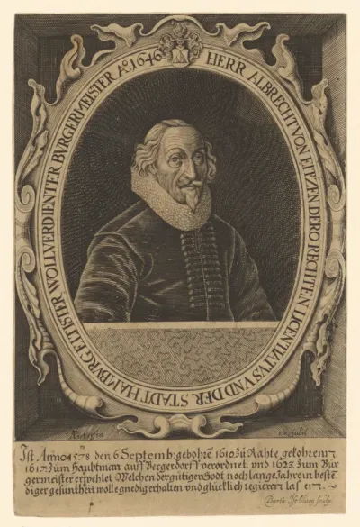 Portret van Albrecht von Eitzen
