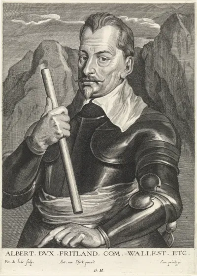 Portret van Albrecht von Wallenstein, graaf van Friedland