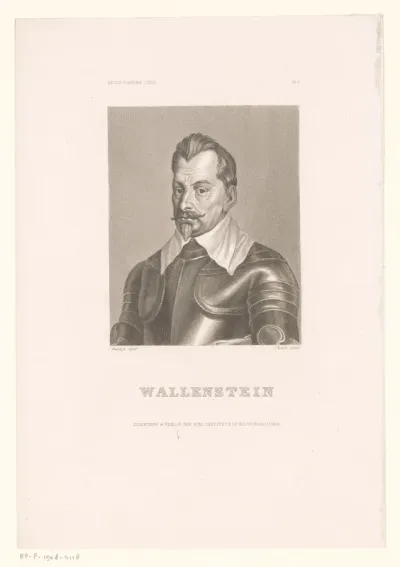 Portret van Albrecht von Wallenstein
