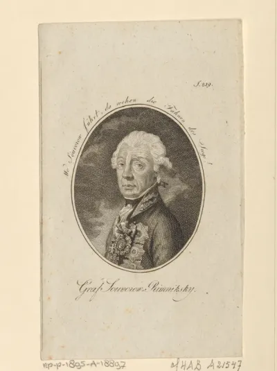 Portret van Aleksandr Soevorov