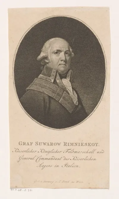 Portret van Aleksandr Soevorov