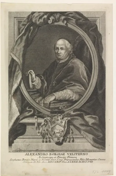 Portret van Alessandro Borgia