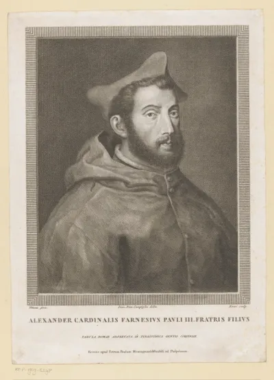 Portret van Alessandro Farnese (1468-1549), de latere paus Paulus III