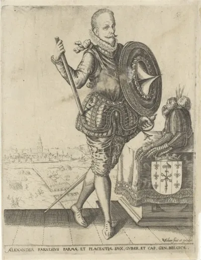 Portret van Alessandro Farnese, hertog van Parma