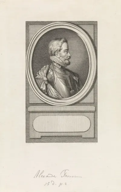 Portret van Alessandro Farnese, hertog van Parma