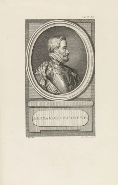 Portret van Alessandro Farnese, hertog van Parma