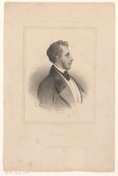 Portret van Alessandro Francesco Tommaso Manzoni