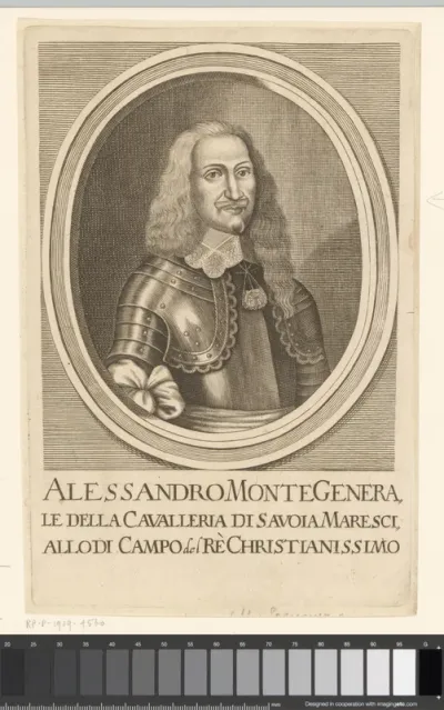 Portret van Alessandro Monte