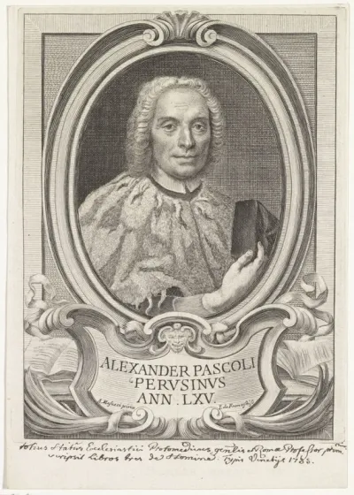 Portret van Alessandro Pascoli