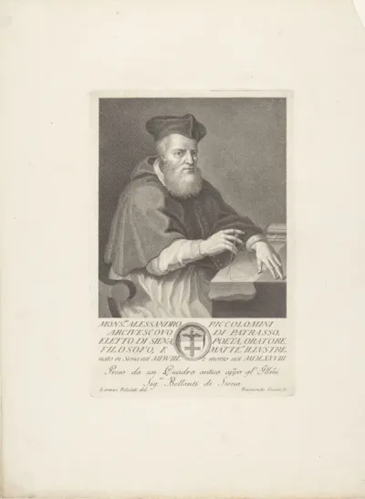 Portret van Alessandro Piccolomini