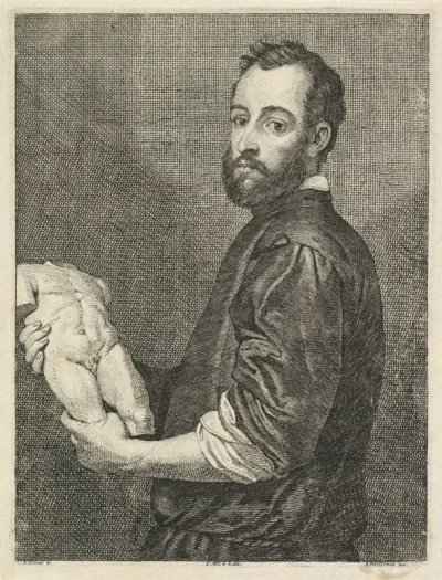 Portret van Alessandro Vittoria