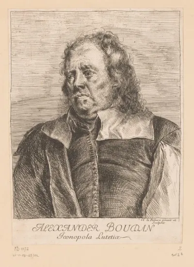 Portret van Alexander Boudan