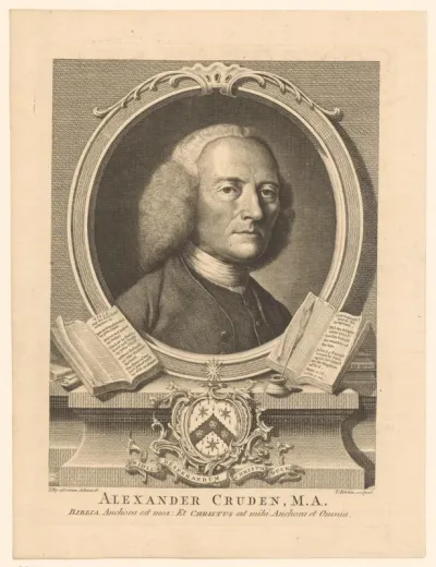 Portret van Alexander Cruden