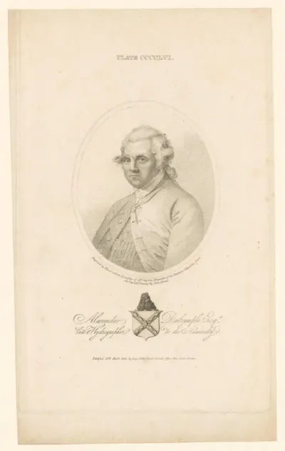 Portret van Alexander Dalrymple