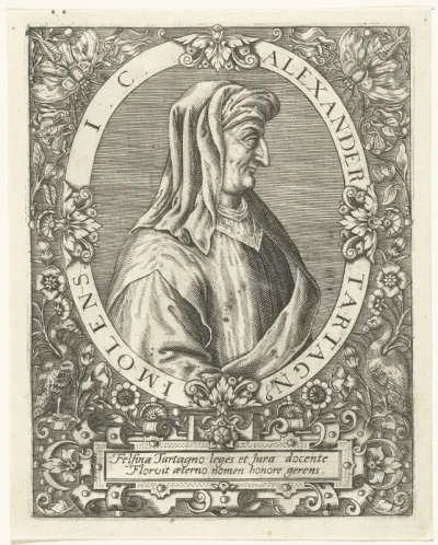 Portret van Alexander de Imola