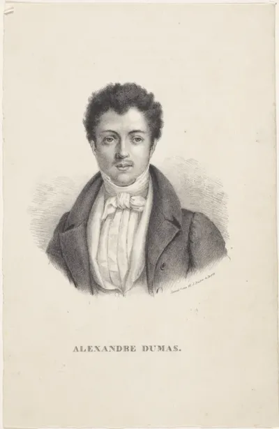 Portret van Alexander Dumas père