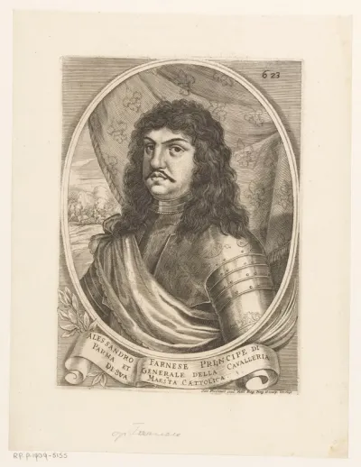 Portret van Alexander Farnese (1635-1689), hertog van Parma en Piacenza