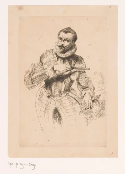 Portret van Alexander Farnese