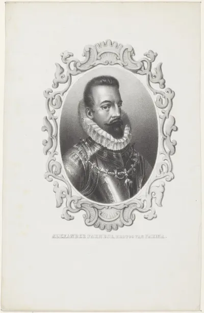 Portret van Alexander Farnese